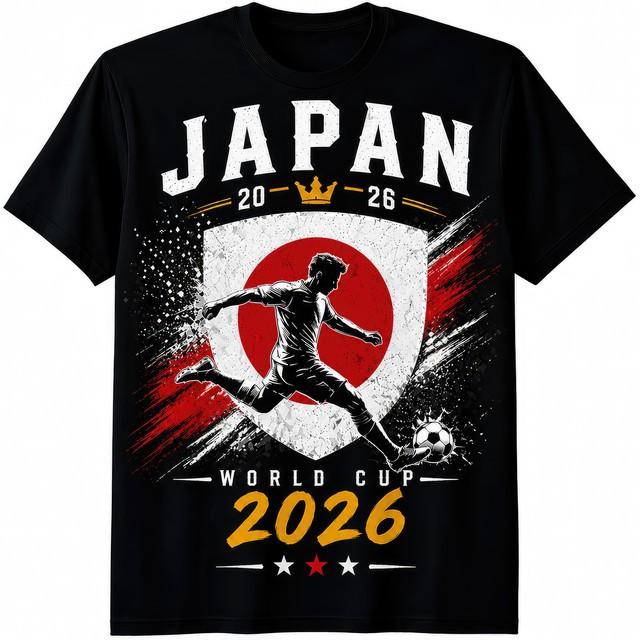 Japan 2026 World Cup Football Fan T Shirt Unisexs Unisexs Kids