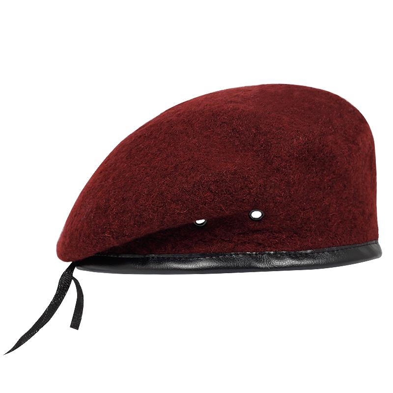 Color Unisex Solid Hat Beret Men Women Painters Hats Autumn Winter Warm Berets Flat Caps Casual Cap