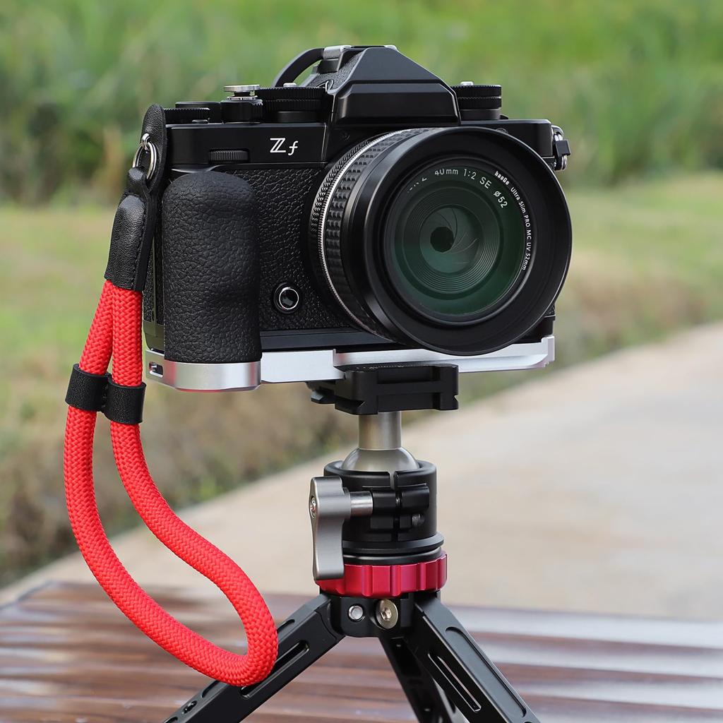 Рукоятка Haoge MHG-ZFW для камеры Nikon Zf, L-образный кронштейн, эргономичная силиконовая боковая часть, быстросъемная пластина Arca-Swiss, стабилизатор DJI RS