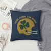 Here Come The Irish Pillowcase Polyester Linen Velvet Creative Zip Decor Car Cushion Cover