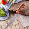 Нож для резки костей из дамасской стали VG10. 67 слоев высокоуглеродистой стали, выкованных из ножа для резки. Нож для резки мяса и рыбы.