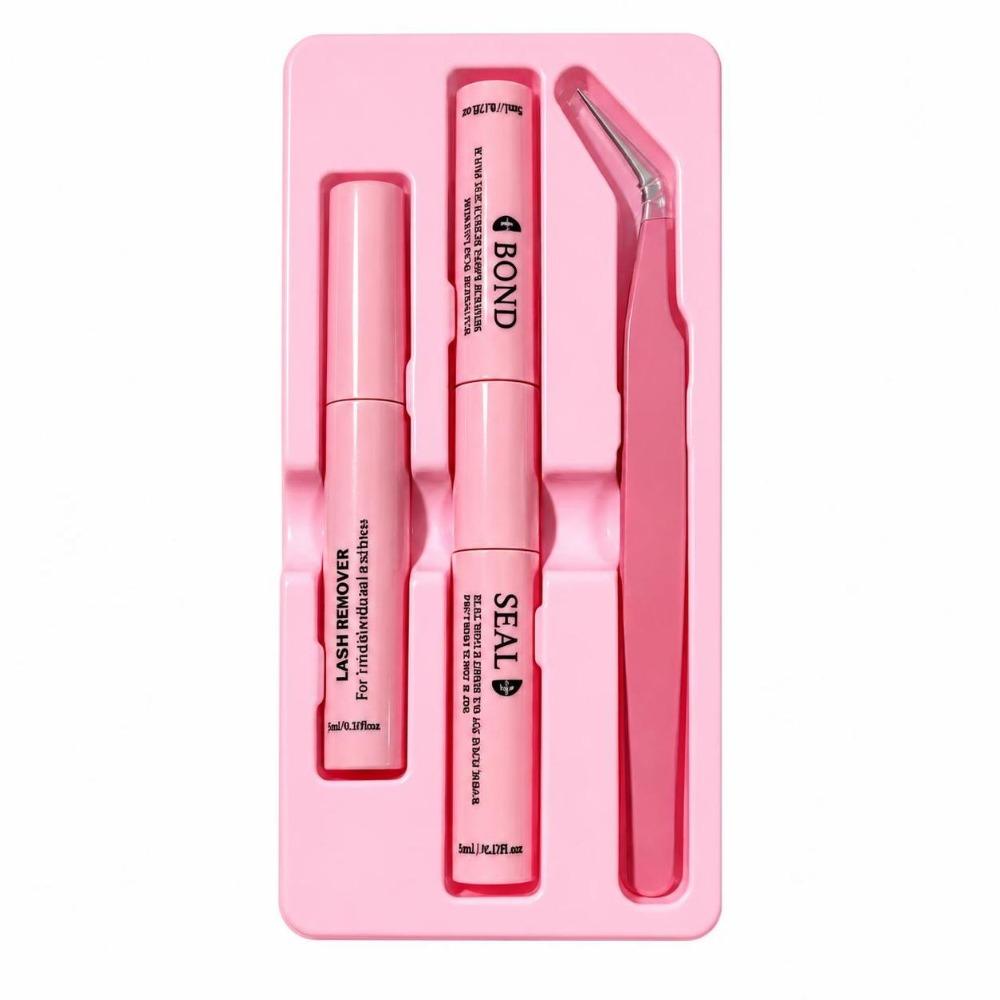 Waterproof Lash Extension Kit Gentle Lash Glue Remover Set Eyelash Bond Seal Kit Lash Application