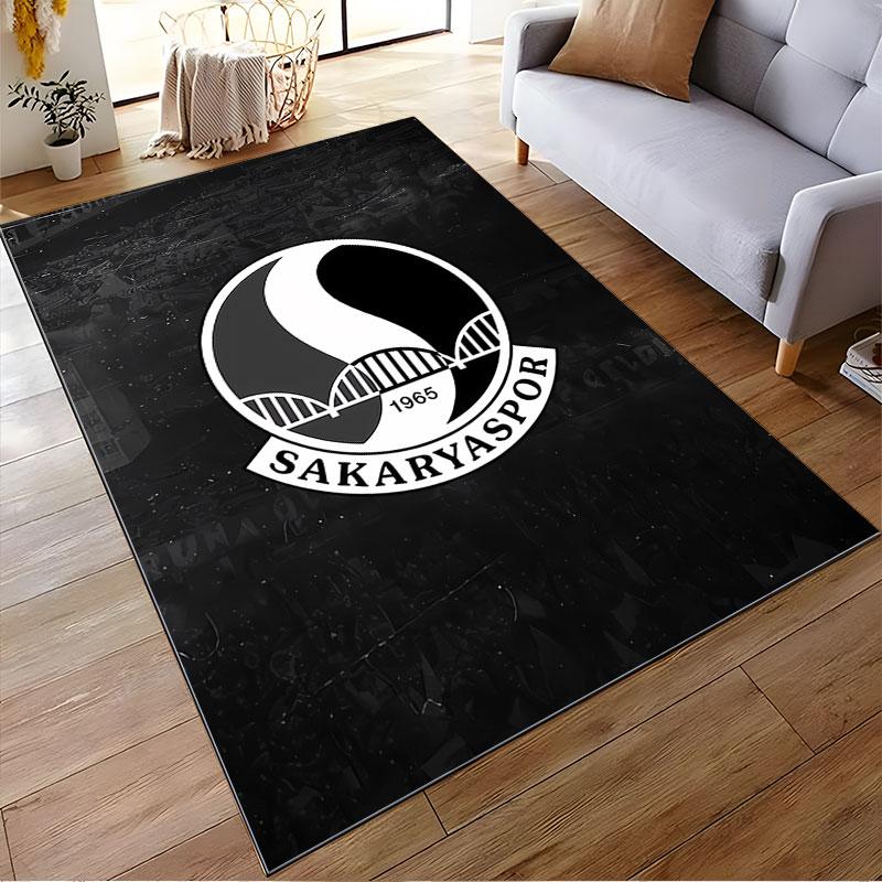 Sakaryaspor Logo Carpet Design suitable as a non-slip mat for the living room or bedroom sofa