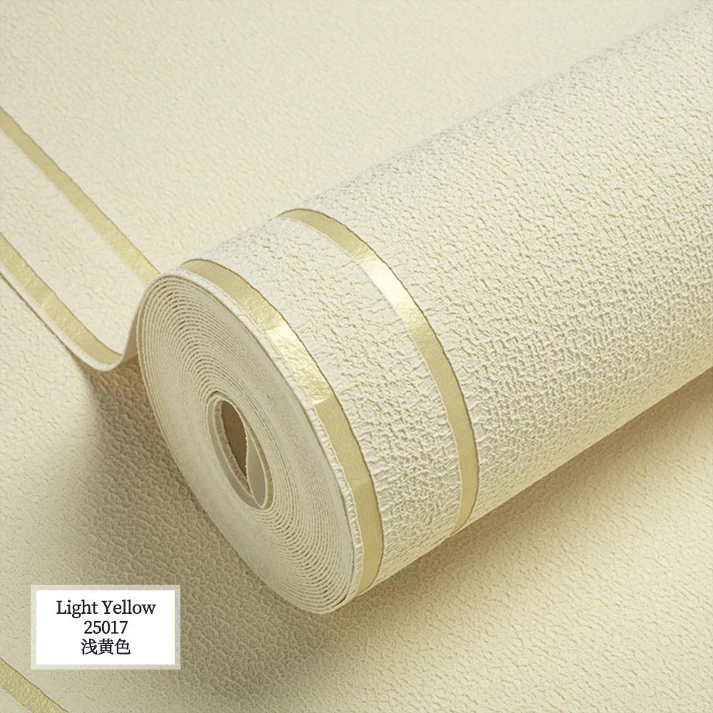 Nordic Imitation Deer Skin Velvet Double Stripe Wallpapers Bedroom Living Room Non Woven Fabric Home Decoration Wallpaper