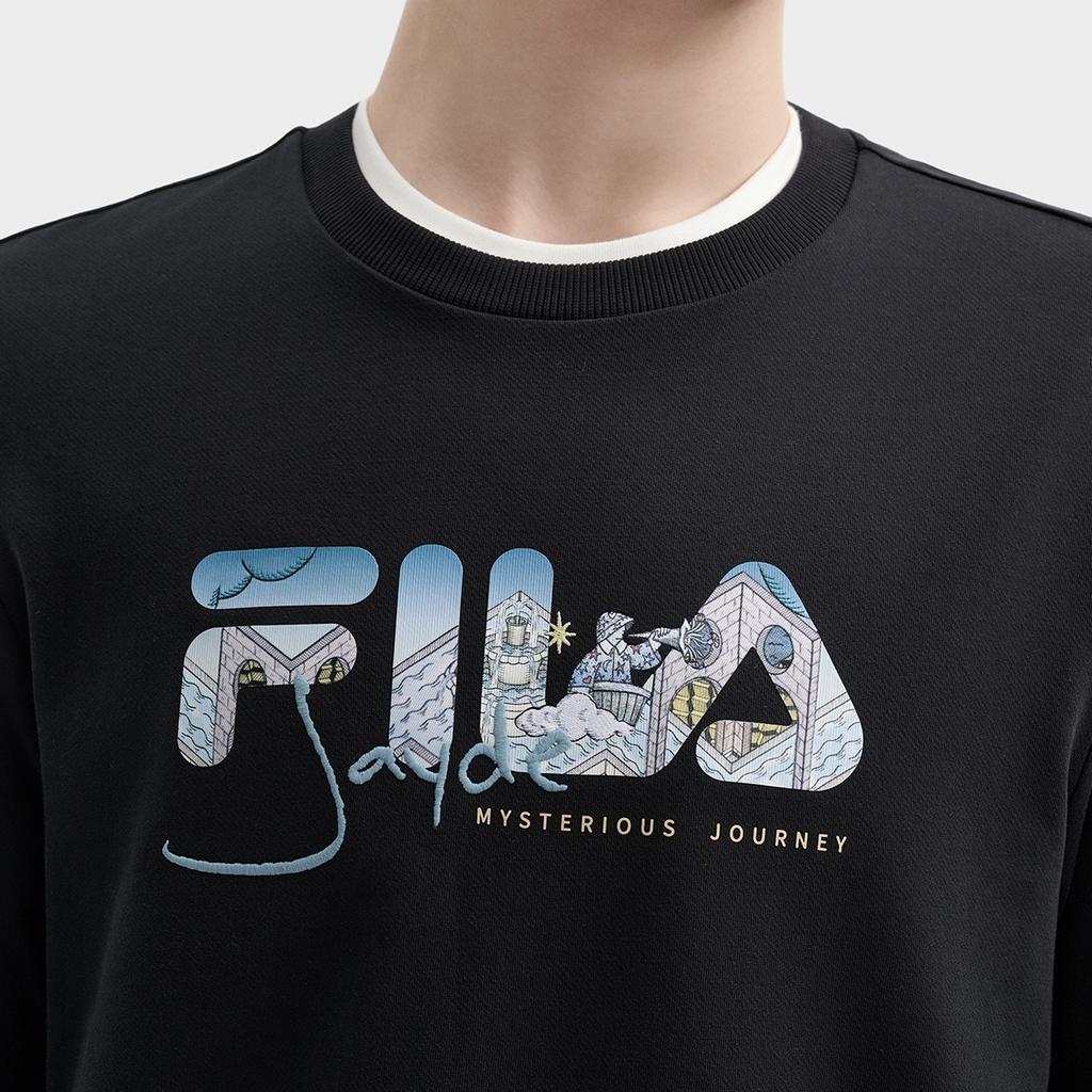 FILA Sweatshirt Men's Jet Black F11M438204FBK