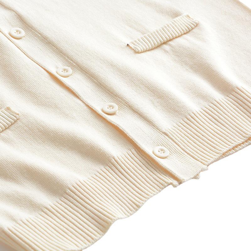 Унисекс вязаный кардиган в японском студенческом стиле