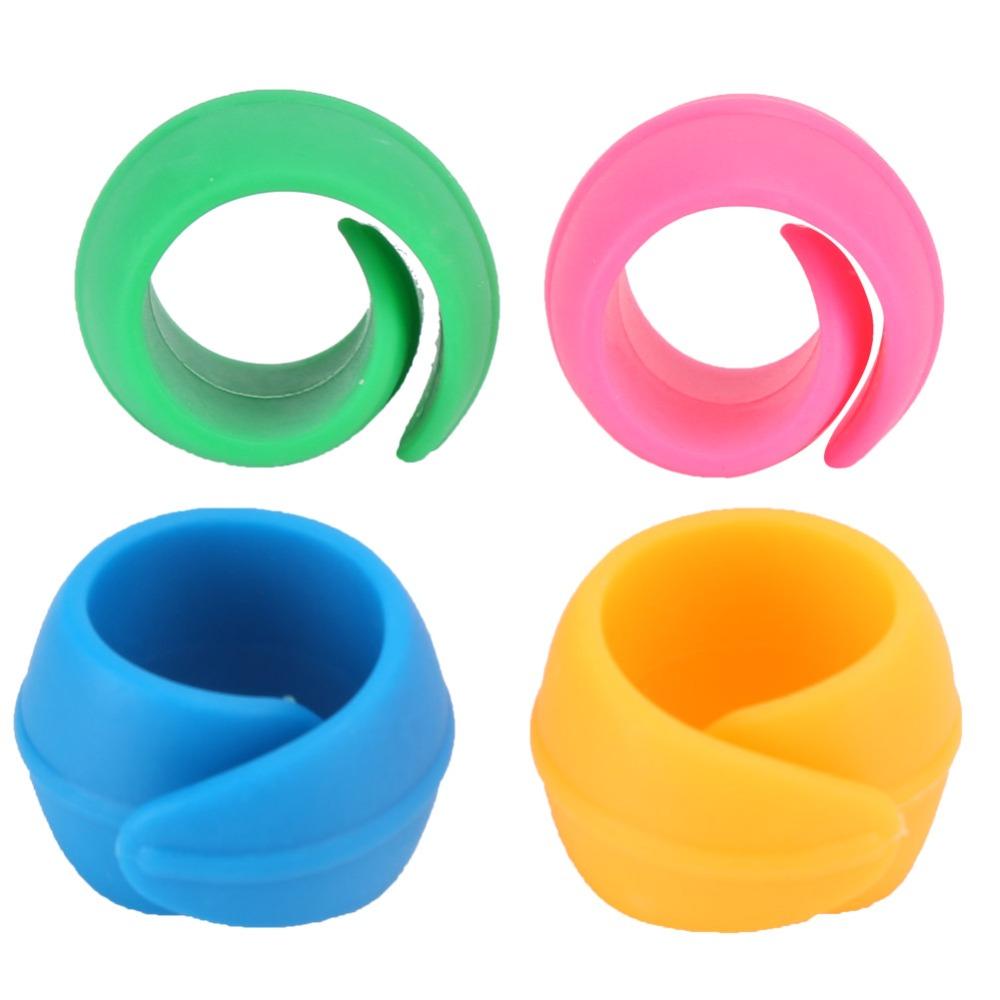 40pcs Silicone Spool Huggers Colorful Bobbins Clips Thread Spool Savers Prevent Unwinding