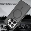 Ультратонкий полупрозрачный магнитный чехол для Magsafe для Xiaomi MI 17 17ProMax 15T Pro, для беспроводной зарядки, конфетный матовый прочный ПК-чехол