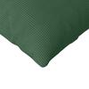 Sofa Cushions 2 Pieces Dark Green 200 x 40 cm Cord Fabric