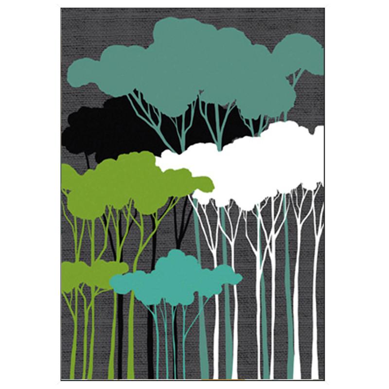 Минимализм, современное искусство, картины, джунгли, зеленое дерево, холст, картина, настенный постер для студии, домашний декор, экологические ремесла