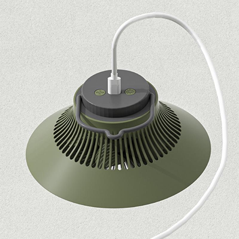 3 в 1 5000 мАч вентилятор для кемпинга перезаряжаемый настольный портативный электрический вентилятор беспроводной потолочный электрический вентилятор со светодиодной подсветкой штатив