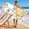Opanchu Usagi 2D Flat Print Beach Towel, Large Soft Quick Dry Towel for Beach Camping SwimmingDSTJ0925148