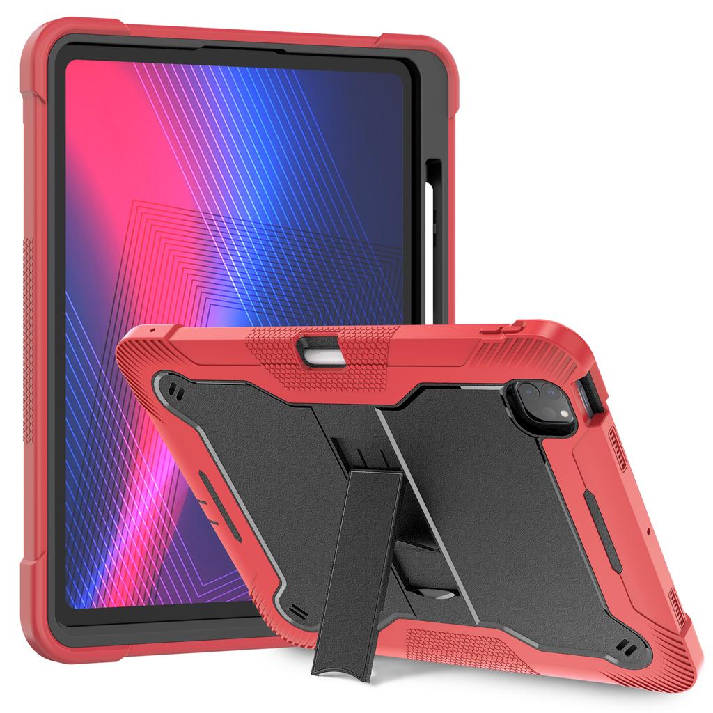 For iPad Pro 13 (2025)/13 (2024) Case Silicone + PC Tablet Cover with Pen Holder
