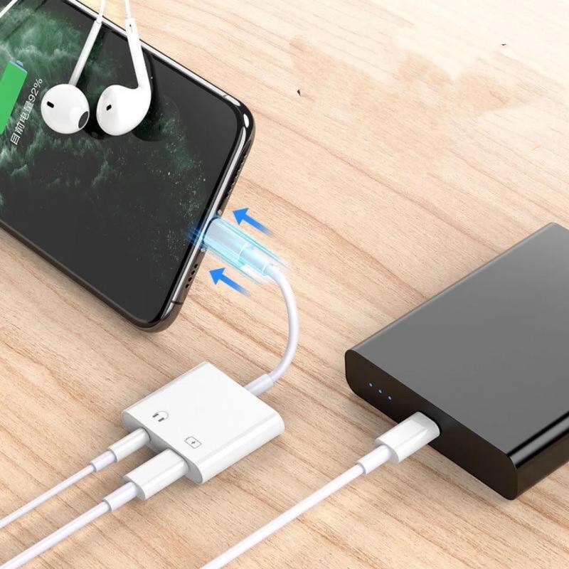 Аудиоадаптер 2-в-1 USB C на разъем 3,5 мм, зарядка Type-C, кабель AUX 3,5 мм для Samsung, Xiaomi, Huawei, разъем для проводных наушников