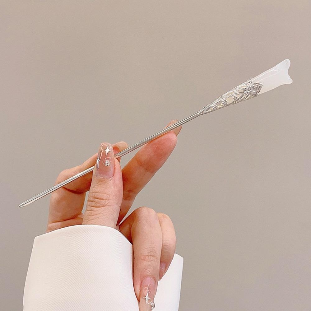 Элегантный китайский стиль заколка для волос кисточка палочка для волос традиционный цветочный дизайн прическа аксессуар женские ювелирные изделия шпилька игла для волос