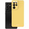 Силиконовый чехол Sc Galaxy S21 Ultra Желтый