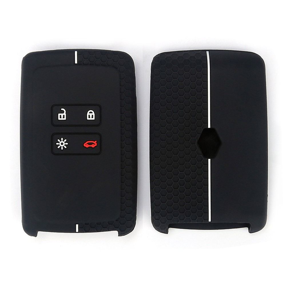 Silicone Remote Key Case for Renault/Captur/Koleos/Arkana/Espace/Clio/Megane Car Accessories