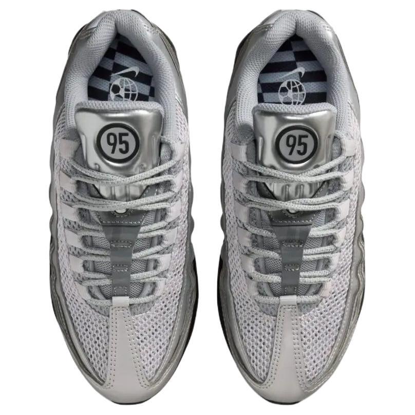 Nike Кроссовки для бега Air Max 95 Унисекс Серебристо-Черные IB6830-002