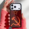 Russia Soviet Union Flag Phone Case for iPhone 17 Air 16e 15 14 13 Pro Max Back Cover for 12 11 Pro Coque