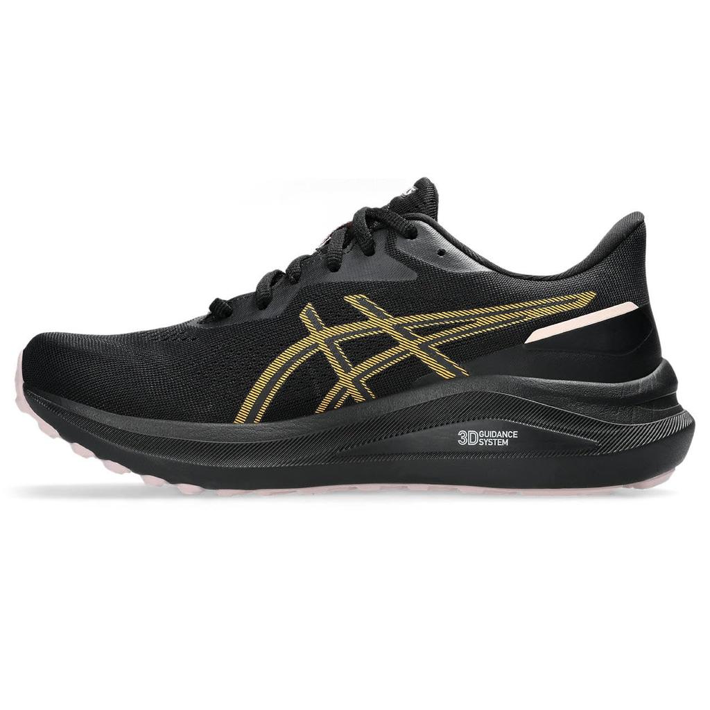 Asics 13 Беговые кроссовки GT-1000 Gore-Tex, женские, черно-оранжевые, 24.5 (1012B661)