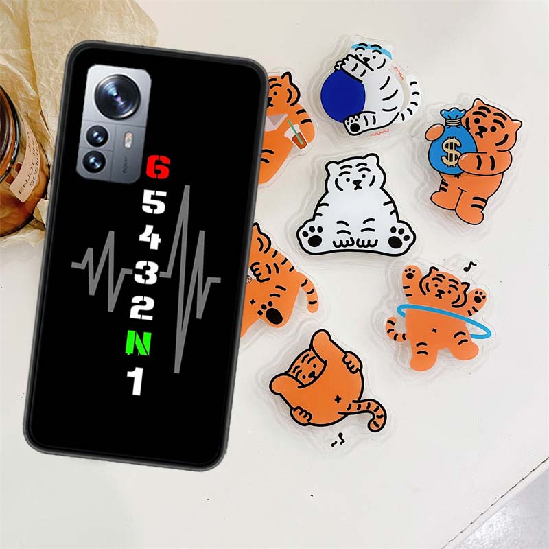Motorcycle Heartbeat Phone Case For Xiaomi Poco X7 X6 M8 M7 M6 M4 M3 X4 Pro F7 Ultra M5S Mi 14 14T 15 15T 12T 10T Pro 12S 12 11