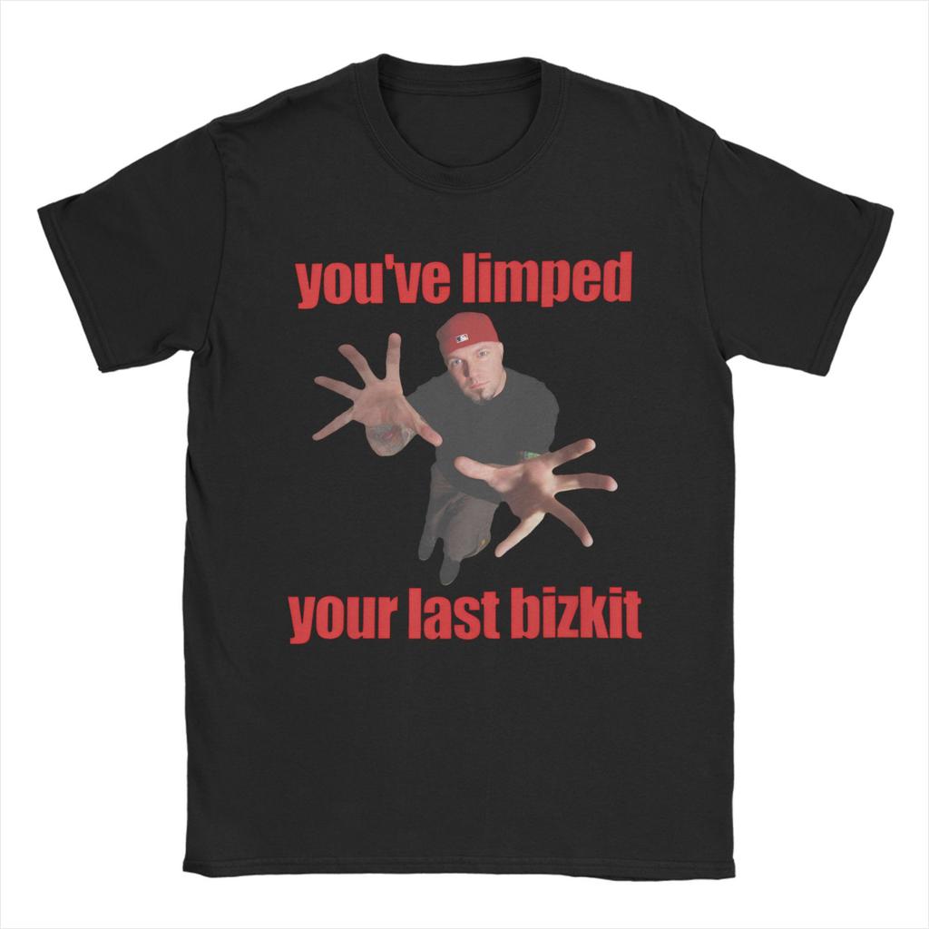 Limp Bizkit Band T Shirt Men Pure Cotton Novelty T-Shirts O Neck Tees Short Sleeve Clothing Graphic