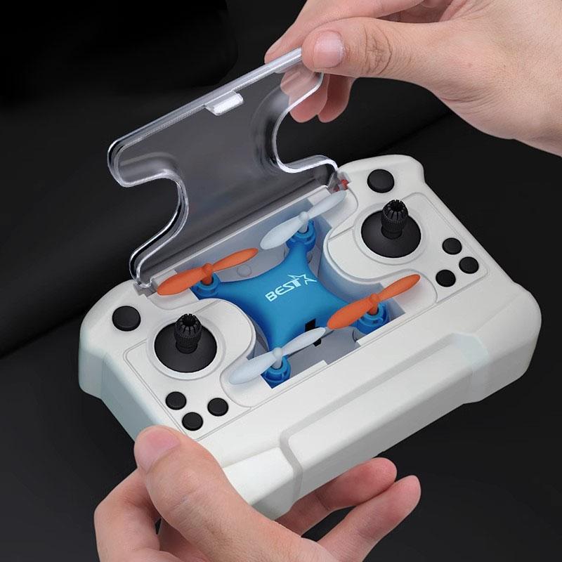 Mini Drones Remote Control Aircraft New Children's Toy Micro Aircraft Fixed Height Quadcopter Break-resistant Kid's Toy Airplane