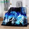 Wolf Throw Blanket Kids Game Sofa Blanket Adults and Children Blanket Blanket for Bed Picnic Blanket Blankets for Beds