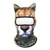 3d Animal Pattern Face Mask With Sun Protection For Outdoor Water Activities