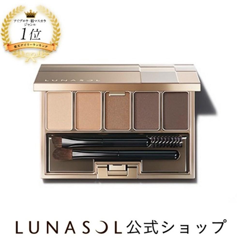 Lunasol Styling Eye Zone Compact 01 5 цветов, 1 шт., одинарный вариант