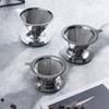 Фильтр 800 Mesh из нержавеющей стали, капельная кофеварка, стальной фильтр, без бумажных фильтров, многоразовый кофейный фильтр, легкое использование, многоразовый дизайн
