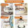 Hot water bottle belt, 1L hot water bottle belt, 3 in 1 portable PVC hot water bottle, hot water bottle with soft cover and waist cover, for neck and