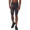 2Xu Mcs Run Short Leggings Muscle Containment Stamping Black