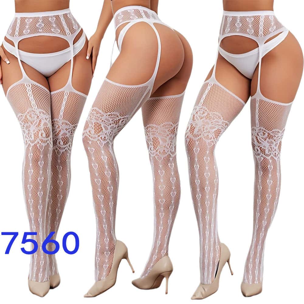 Сексуальные колготки большого размера с вырезами, сетчатые кружевные колготки-сетка для девушек-лолит, готические колготки с подвязками для полных женщин