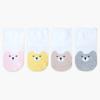 Носки Hobby Baby Club Baby Bear Gomi, набор из 4 шт., корейские детские товары
