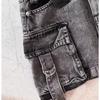 Юбка из денима Harajuku с несколькими карманами, винтажная готическая черная мини-юбка Y2k, модная женская повседневная универсальная сексуальная уличная одежда