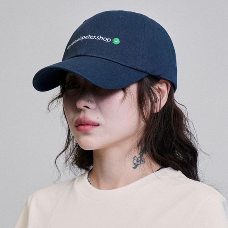 МЕНЯ ЗОВУТ ПИТЕР ПИТЕР. МАГАЗИНСКАЯ БЕЙСБОЛКА - ТЕМНО-СИНИЙ