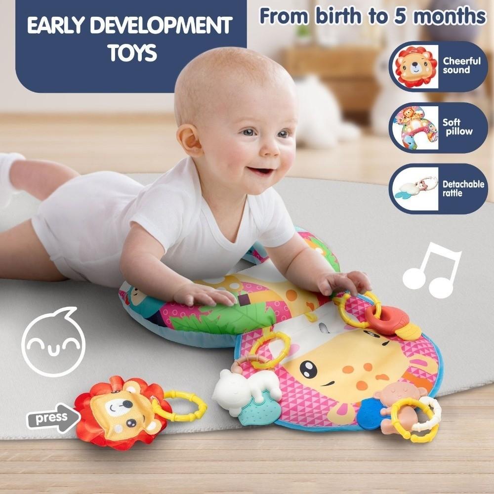 Head-up Design Baby Pillow Double-Sided Head-up Training Pillow Lying Pillow  Sensory Development