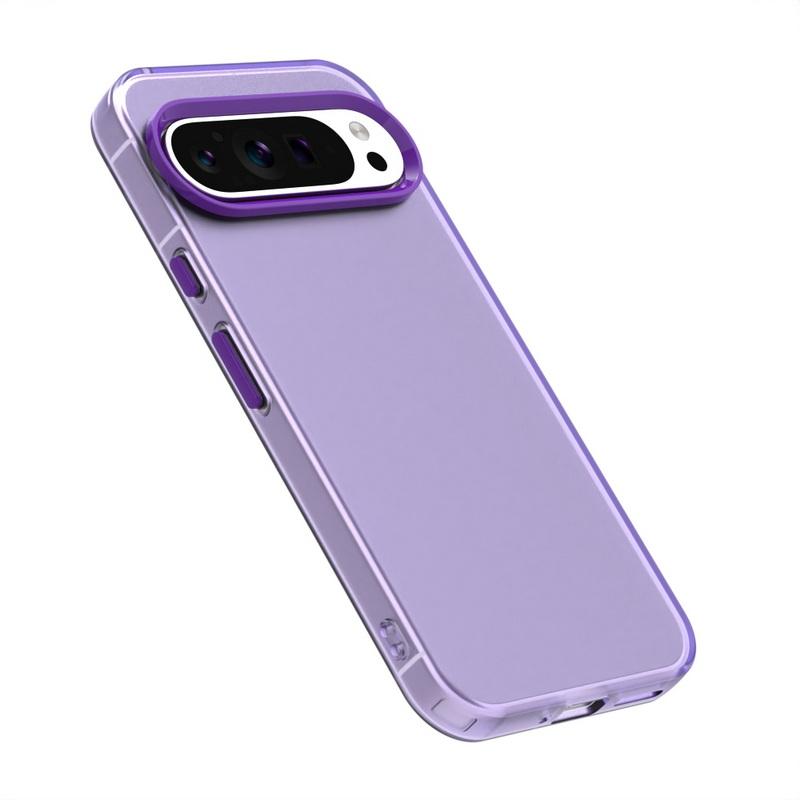 Candy Color Slim Matte Case For Google Pixel 9 Pro XL 8 Pro 8A Lens Protection Shockproof Hybrid TPU Phone Cover