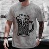 Funny Graphic Tops Men T Shirt Save Water Drink Beer Clothes Bachelor Party Tees Drinking Team Matching Outfit Streetwear