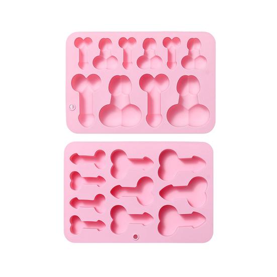 1 шт./2 шт. лоток для кубиков льда, сделай сам, форма для шоколада, 10 полостей, силиконовая форма в форме кости, форма для выпечки торта, конфет, форма для желе, печенья, товары для вечеринок