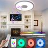 RGB Bluetooth Music Ceiling Light Мобильное приложение Smart Led Гостиная Спальня Красочный окружающий свет