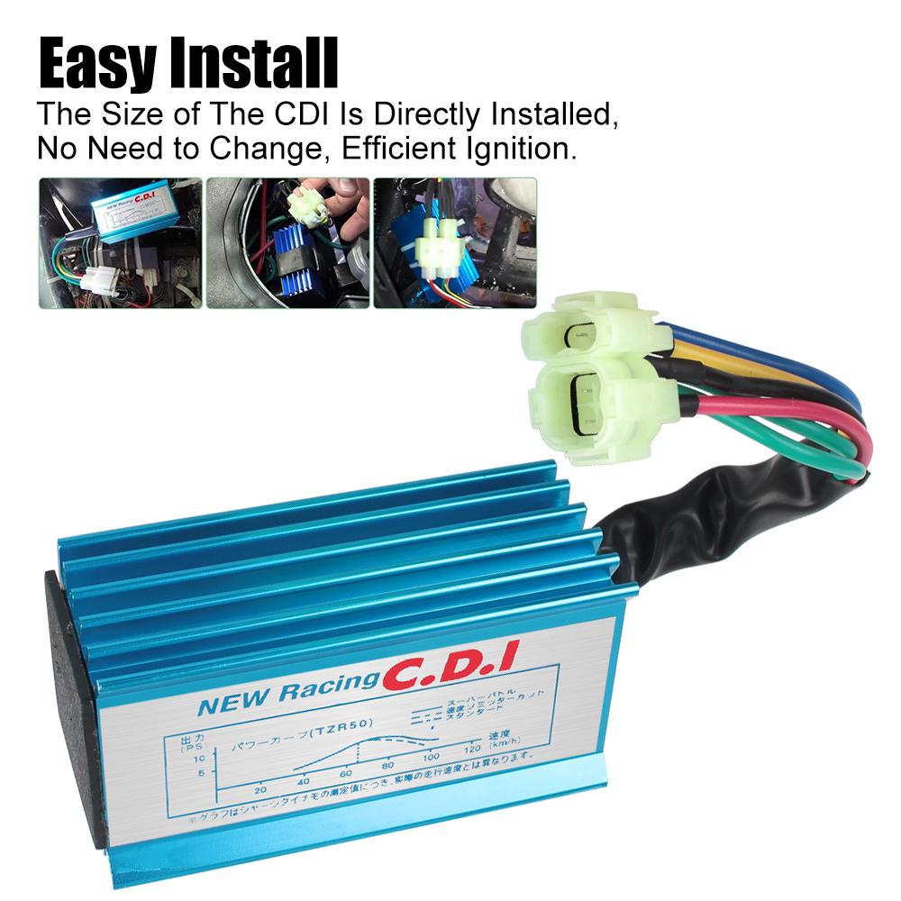 Высокопроизводительный 4-тактный 6-контактный для 50cc 70cc 90cc 110cc 125cc 150cc Honda XR50 CRF50 CDI электрический кабель, жгут проводов, катушка зажигания мотоцикла