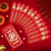 12/24PCS Horse (Chinese Zodiac) Drawing Lots Money Envelopes Red Lucky Money Bag  Year of Horse