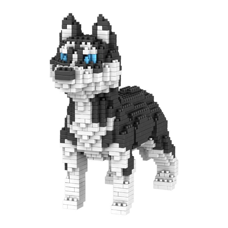 Or Poodle Poodle Dog Figure To Assemble With Nanoblocks Pieces Toys Children