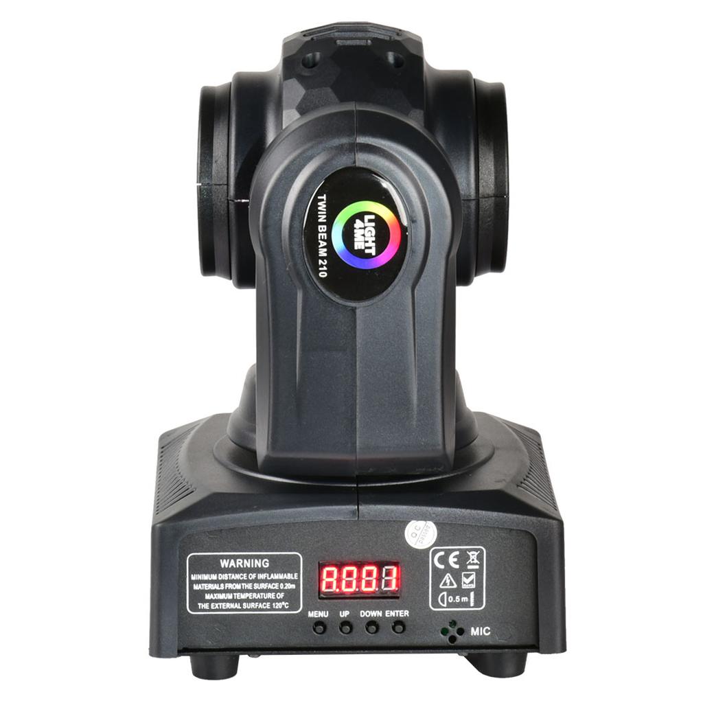 Light4Me Twin Beam 210 Mini Głowica Ruchoma Led Dwustronna