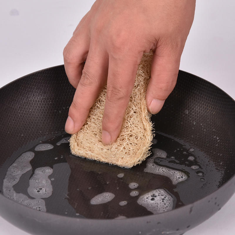 3 шт. мочалка для мытья посуды из люфы, творческая кухонная скребок для овощей, удаление масла, чистящие салфетки
