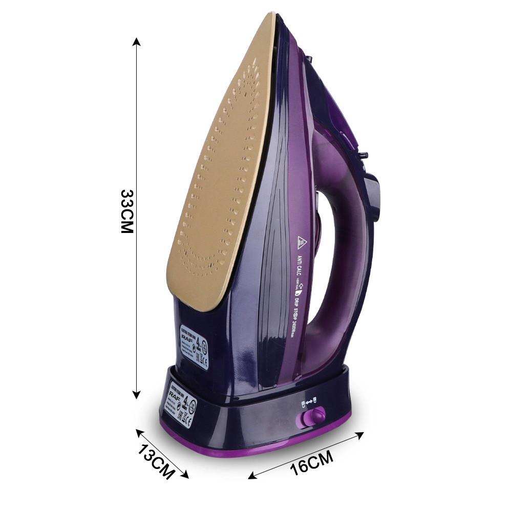 2400 Вт Высокая мощность Портативный электрический утюг Бытовой ручной паровой утюг Съемная машина для глажки одежды
