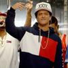 Бейсболка Bruno Mars 24K Magic XXIV Mars Brother Flat Edge Hip Hop Hat