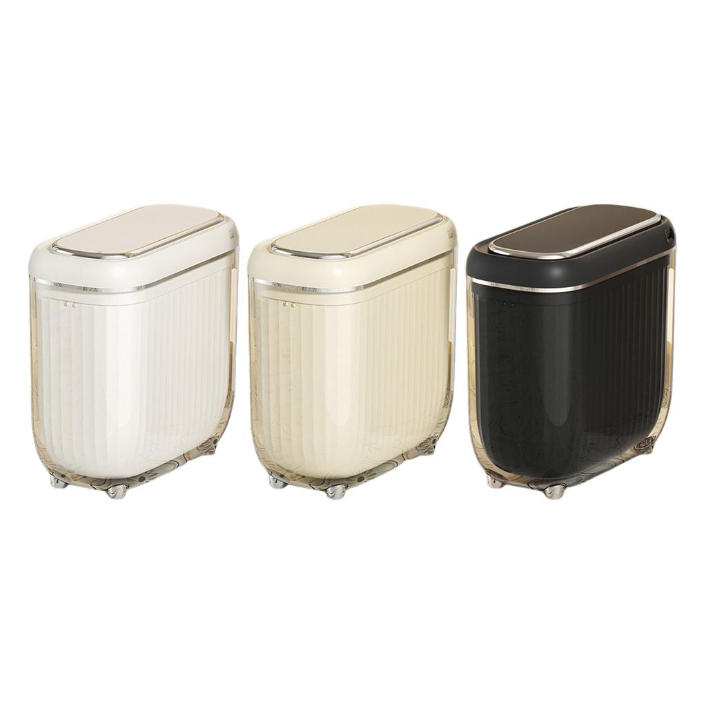 Kitchen Trash Can Sensor Wave Hand And Open Waterproof Sensor Trash Can Bathroom Size Is Appropriate